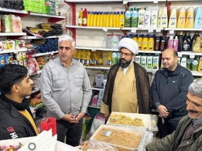 بازدید سرزده از واحد‌های صنفی شهرستان نیمروز