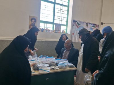 برگزاری ویزیت رایگان در روستای فیروزه ای هامون