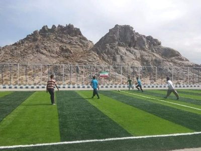 افتتاح ۳ زمین چمن مینی‌فوتبال در سیستان‌وبلوچستان