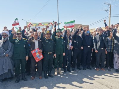 حضور پرشور مردم هامون در راهپیمایی روز قدس