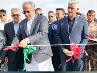 افتتاح ۲۵ کیلومتر بزرگراه در محور زاهدان _ بیرجند