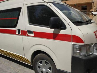تحویل یک دستگاه آمبولانس به بیمارستان رازی