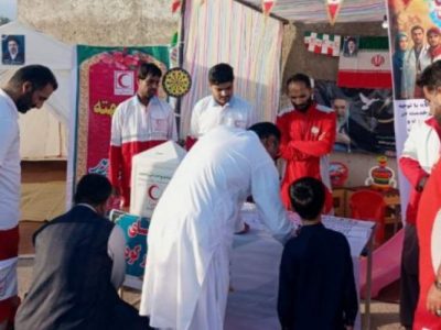 افتتاح پست نوروزی خدمات سفر در سراوان