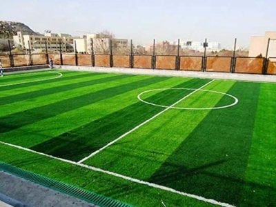 تعویض چمن مصنوعی زمین شهرداری ادیمی