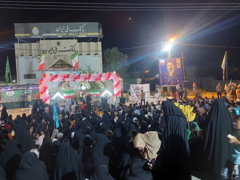 جشن ازدواج زوج‌های جانفدای در هامون