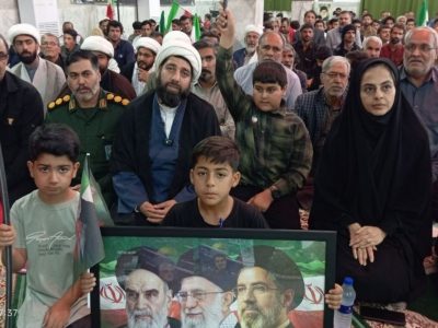 استقبال پرشور مردم هامون از نماینده رهبری