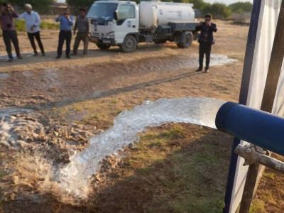 ۱۰۰ خانوار روستایی از تنش آب نجات یافتند