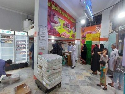 توزیع مرغ و برنج برای تنظیم بازار خاش