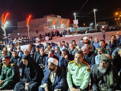 طنین نوای یا حسین در هامون