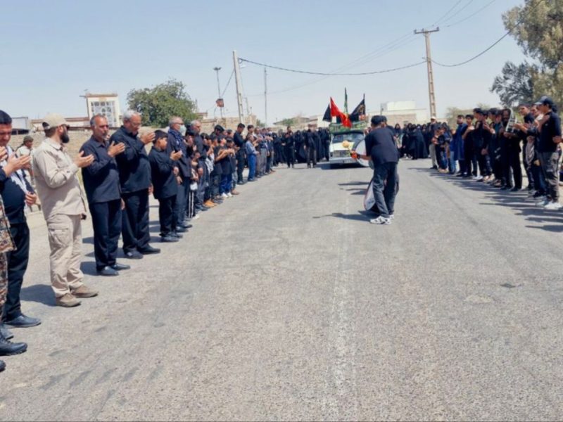 عزاداری تاسوعای حسینی در هامون