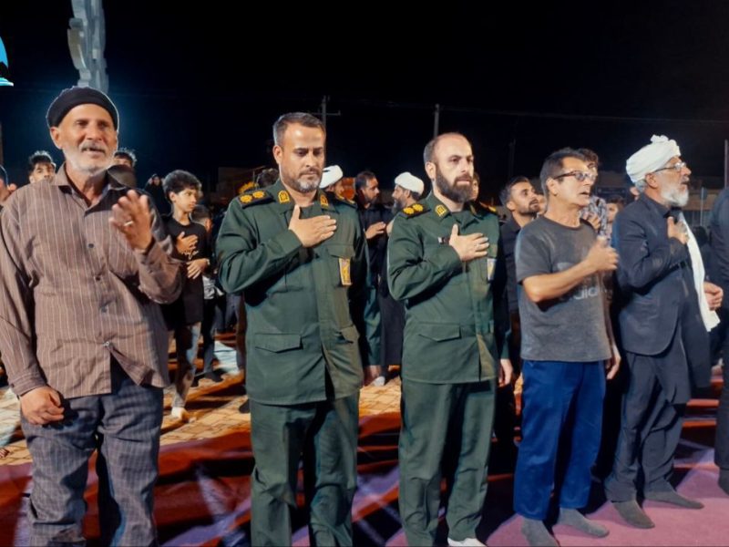 شور حسینی در مساجد شهرستان هامون
