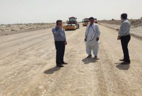 ساخت ۳۰ کیلومتر بزرگراه در محور زابل به دوست‌محمد