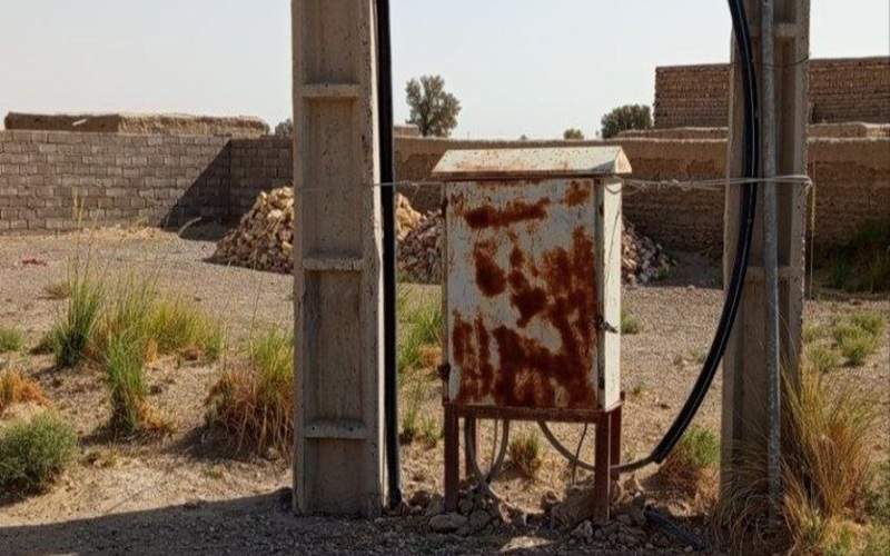 مشکل برق روستای رستم محمود جنوبی رفع شد
