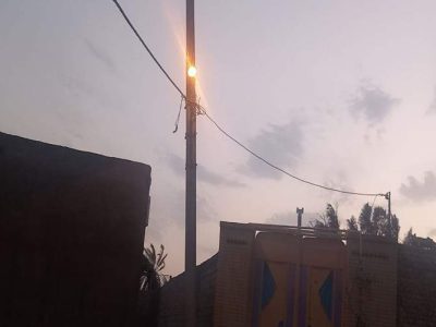تیر برق سقوط‌کرده در هامون تعویض شد