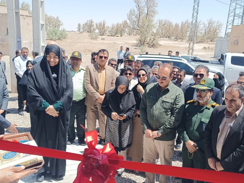 خانه بهداشت روستای لطف‌الله به بهره‌برداری رسید